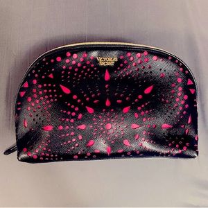 Victoria Secret Glam Laser Cut Cosmetic Makeup Bag